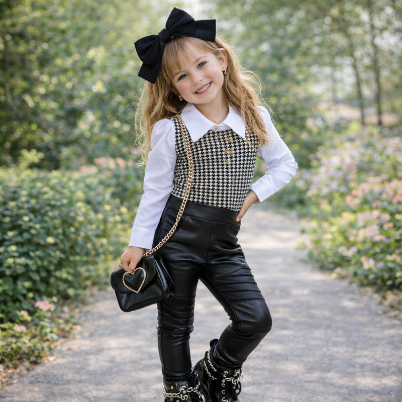 Conjunto Mini Icon Cirrê & Pied Poule™