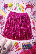 Saia Fitilho Metalizado Carnaval - We Are Folia