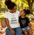Kit Tanto de Mim em Você - Camisetas Mãe e Filha