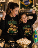 Kit Le Pink Mom & Mini Brasil Collection™ - Moletons Mãe & Filha - Estampas exclusivas
