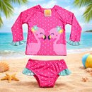 Biquíni Infantil Proteção UV - Verão MultiColorido!