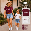 Kit Tanto de Mim em Você - Camisetas Mãe e Filha