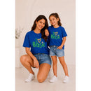Kit de Camisetas Mãe & Filha - Juntas na Torcida - Especial Copa do Mundo