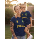 Kit de Camisetas Mãe & Filha - Juntas na Torcida - Especial Copa do Mundo